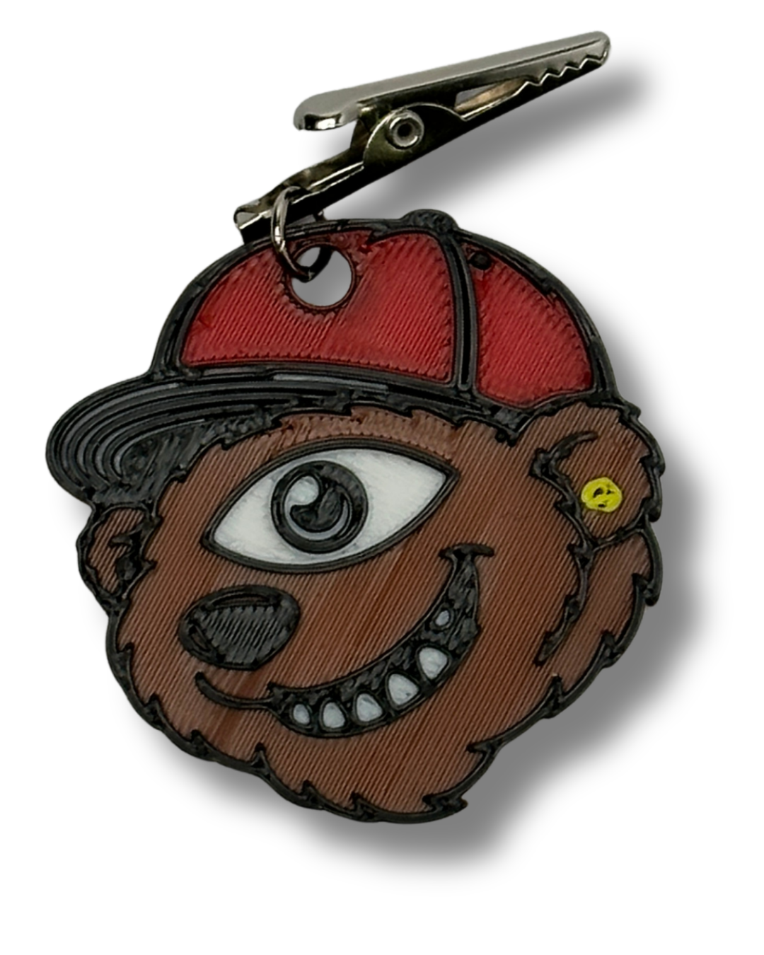 Griztronics 2026 Bearclops Hat Clip
