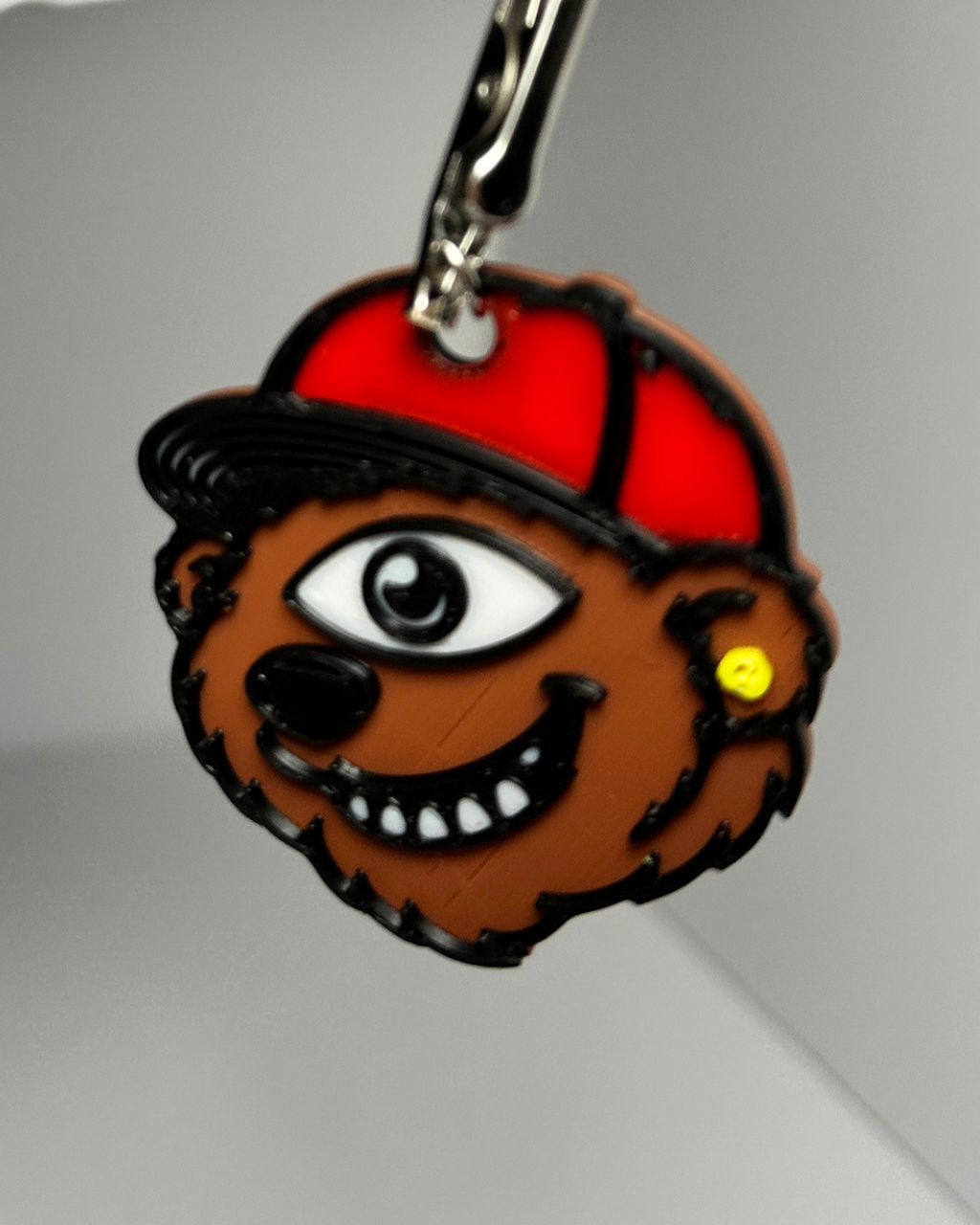 Griztronics 2026 Bearclops Hat Clip