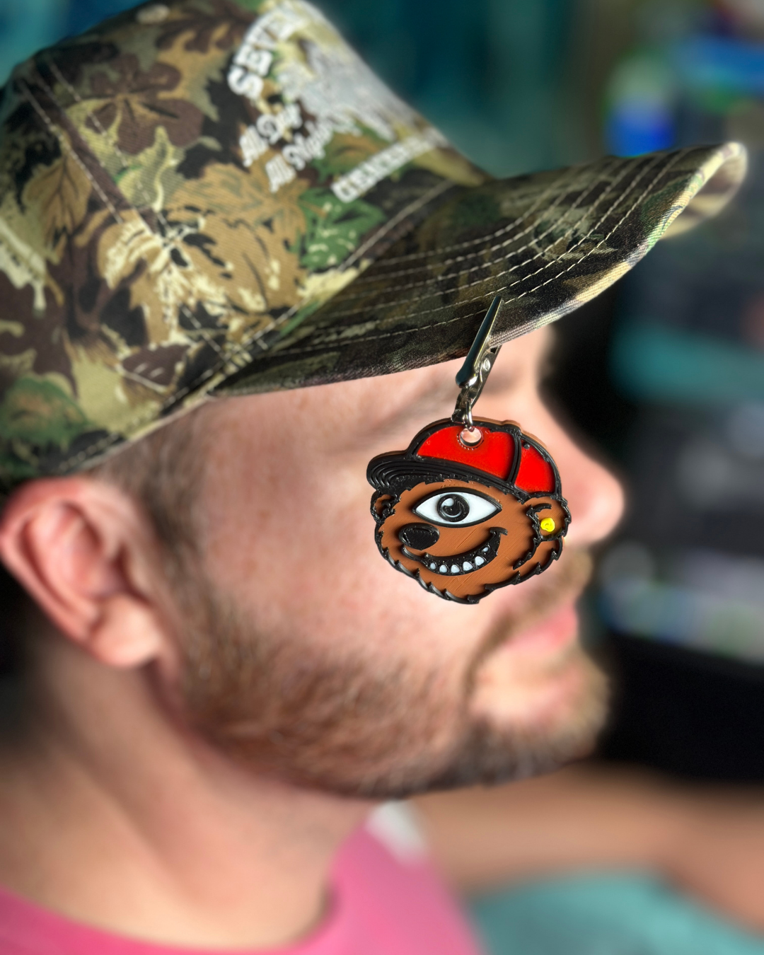 Griztronics 2026 Bearclops Hat Clip
