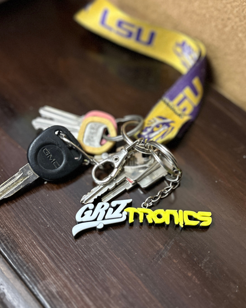 Griztronics Trading Keychain