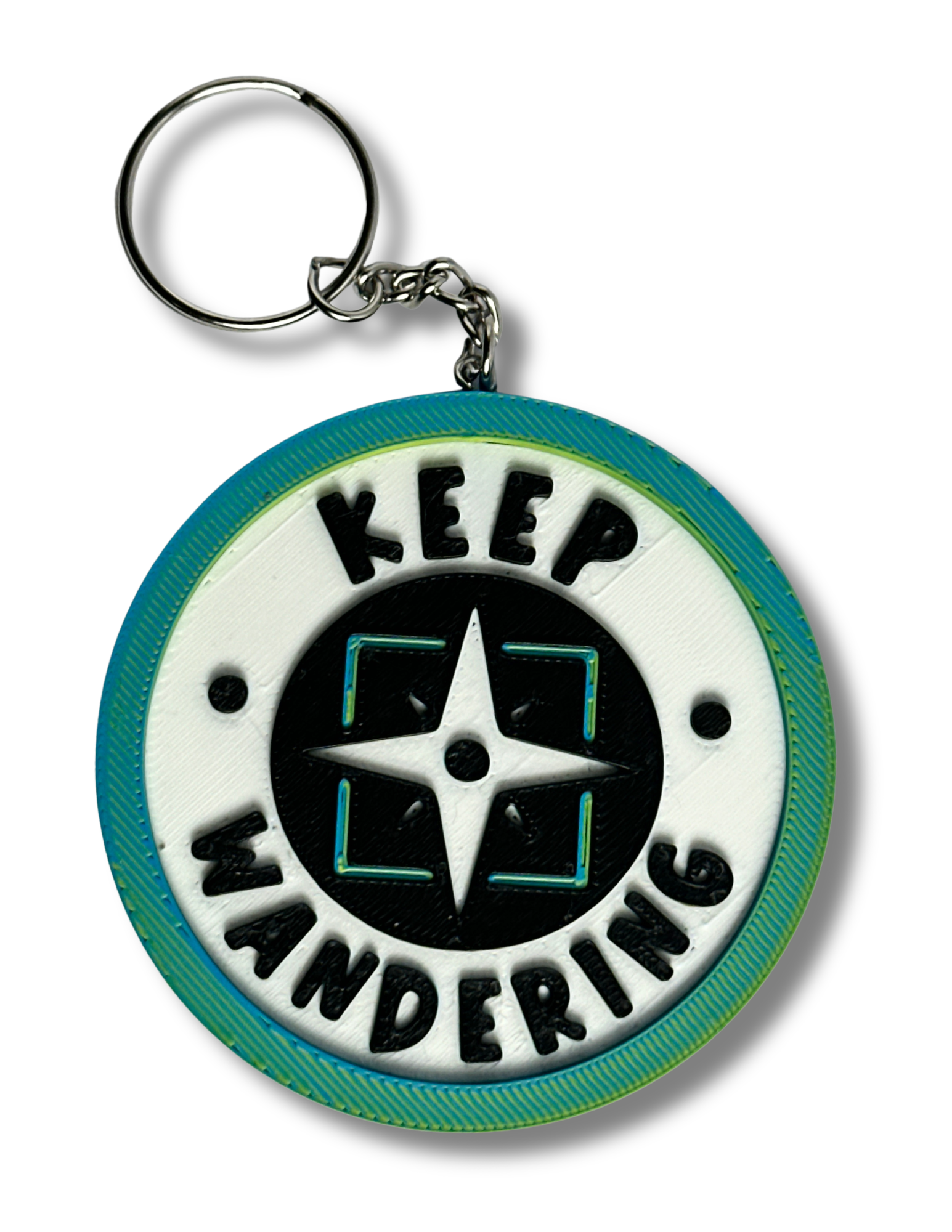 Keep Wandering Keychain