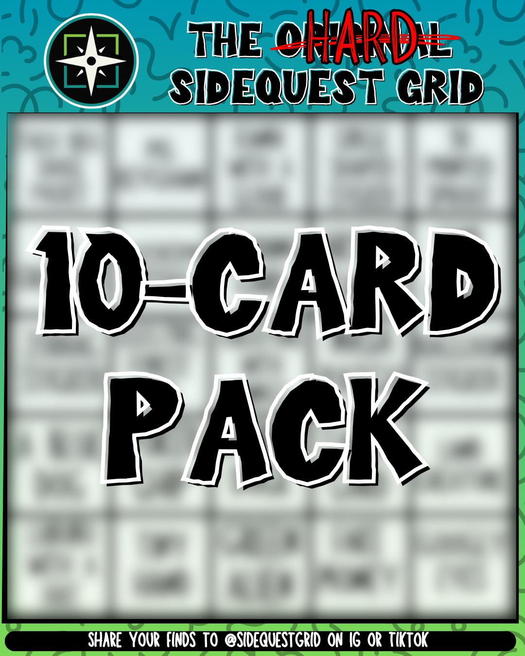 The HARD SideQuest Grid (10-pack)