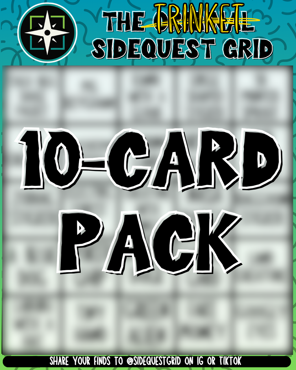The TRINKET SideQuest Grid (10-pack)