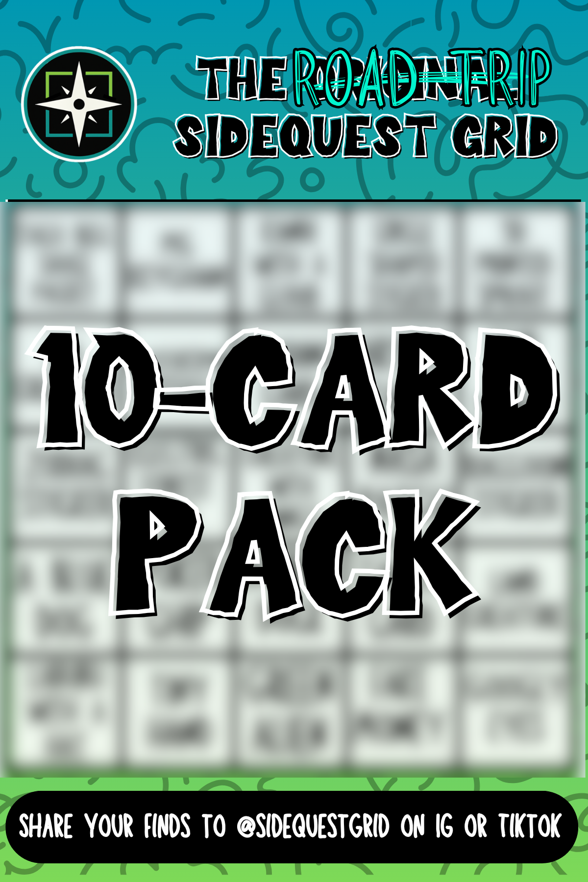 The ROADTRIP SideQuest Grid (10-pack)