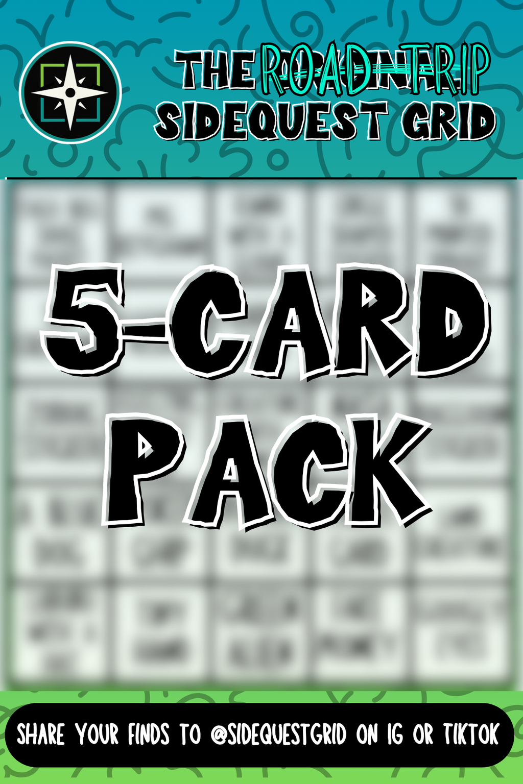 The ROADTRIP SideQuest Grid (5-pack)