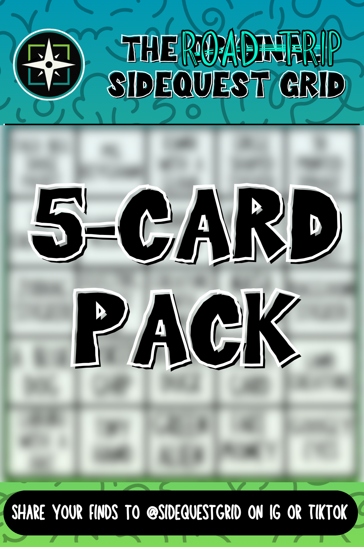 The ROADTRIP SideQuest Grid (5-pack)
