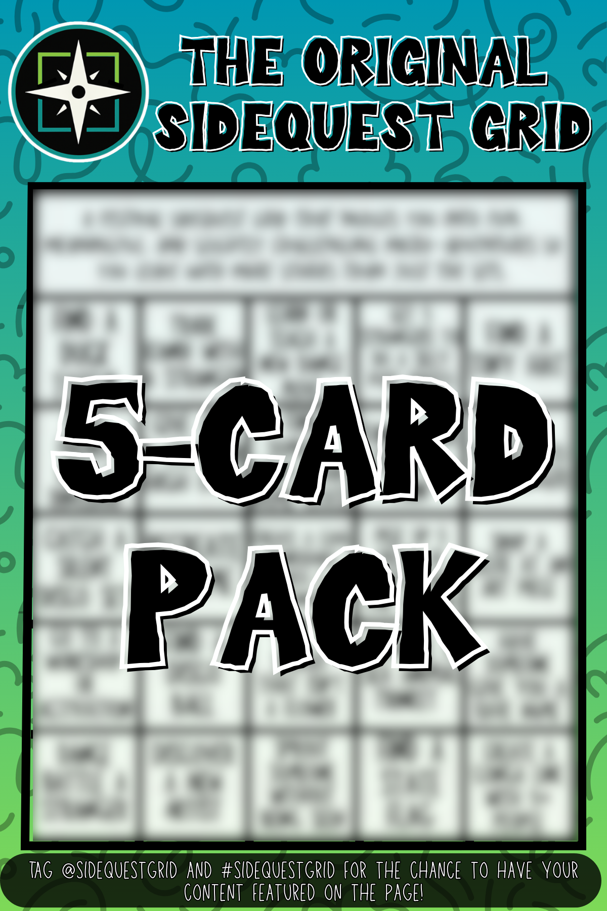 The Original SideQuest Grid (5-pack)