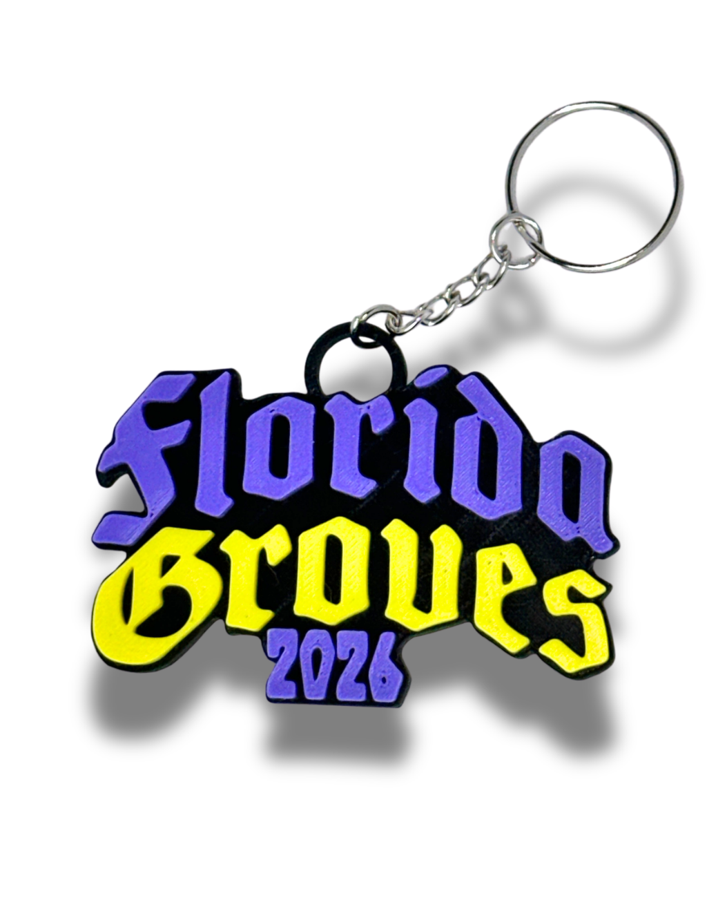 Florida Groves 2026 Trading Keychain