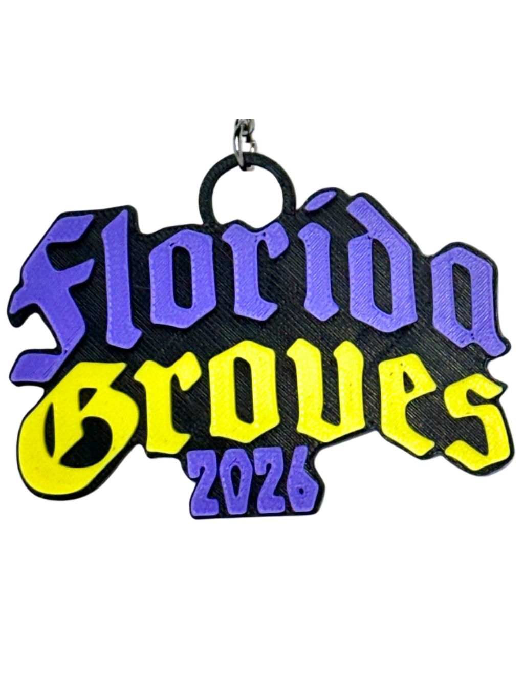Florida Groves 2026 Trading Keychain