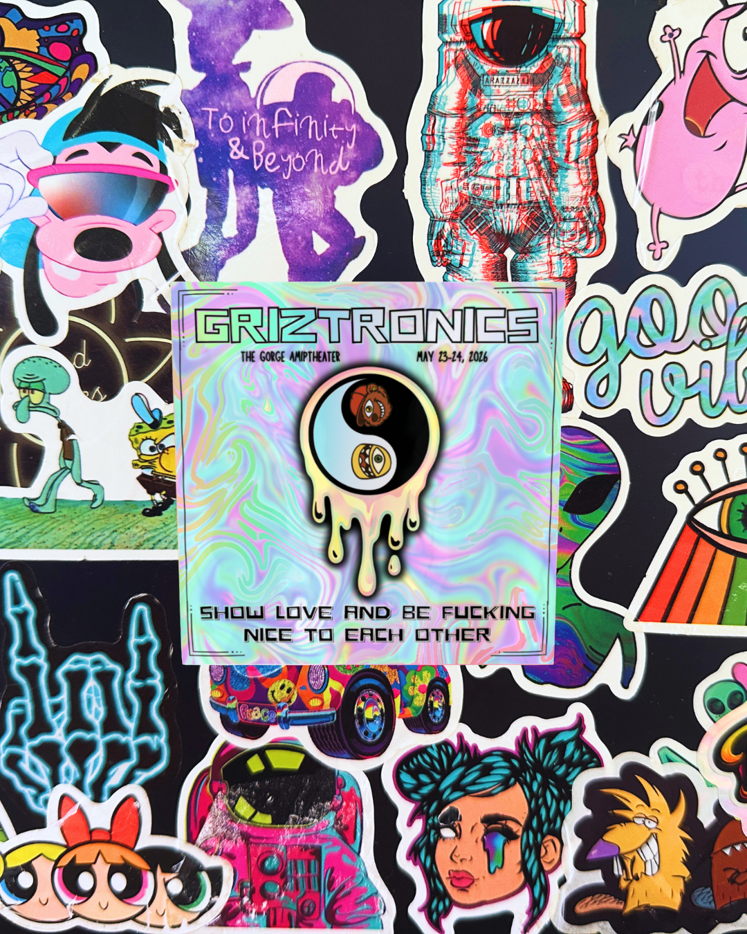 Griztronics Artwork Sticker