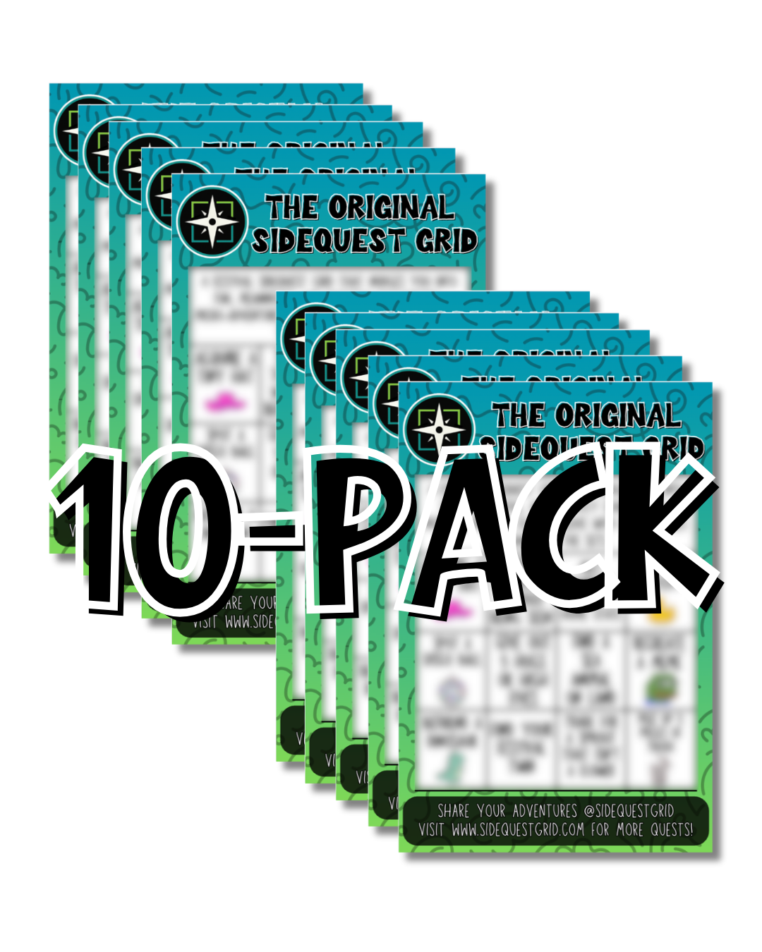The SideQuest Grid: OG Edition (10-pack)