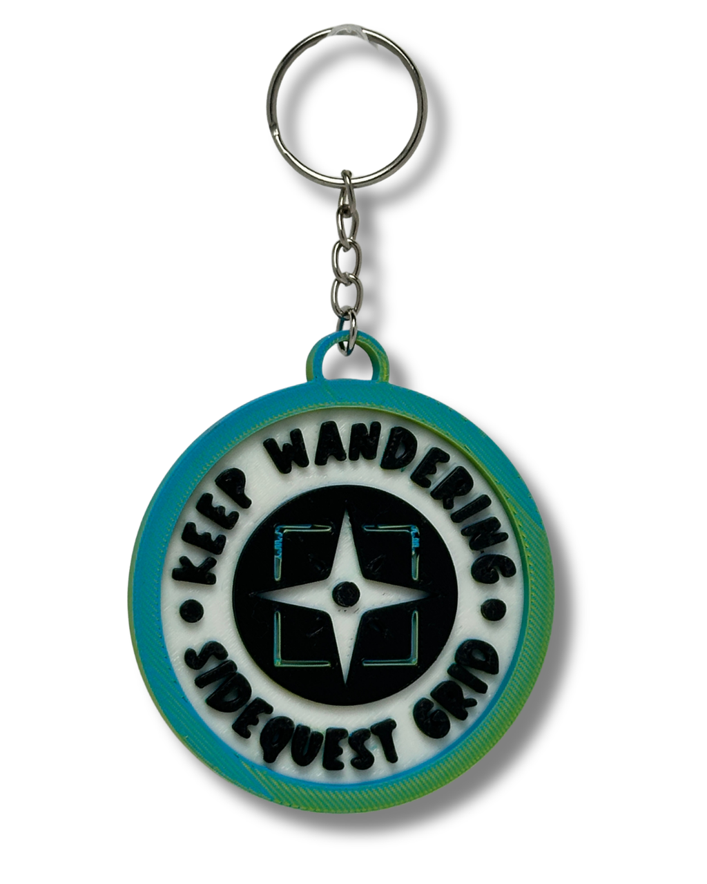 SideQuest Grid Keychain