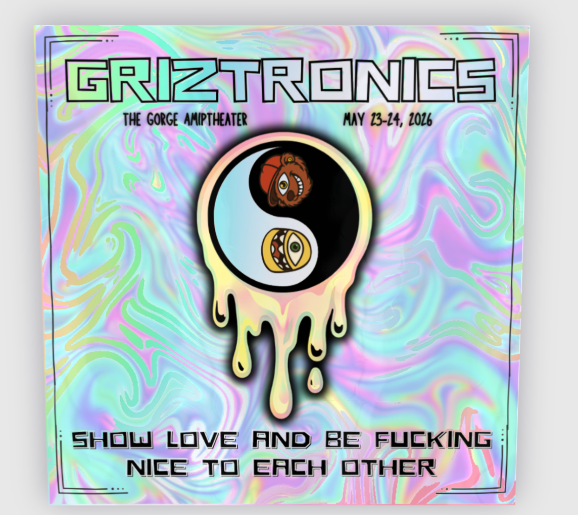 Griztronics Artwork Sticker