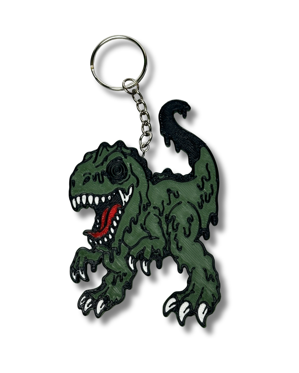 PREHISTORIC Dino Keychain Trinket