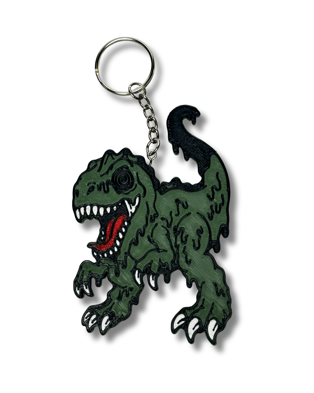PREHISTORIC Dino Keychain Trinket