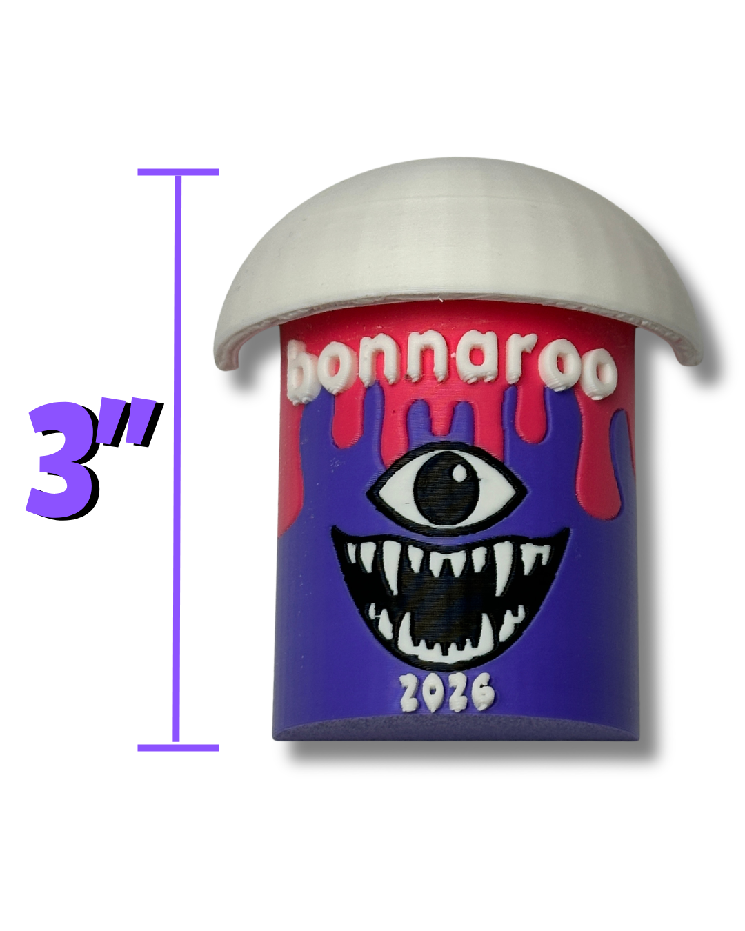 The Mushroom Fountain 3D Magnet (Limited Edition-Only 25)