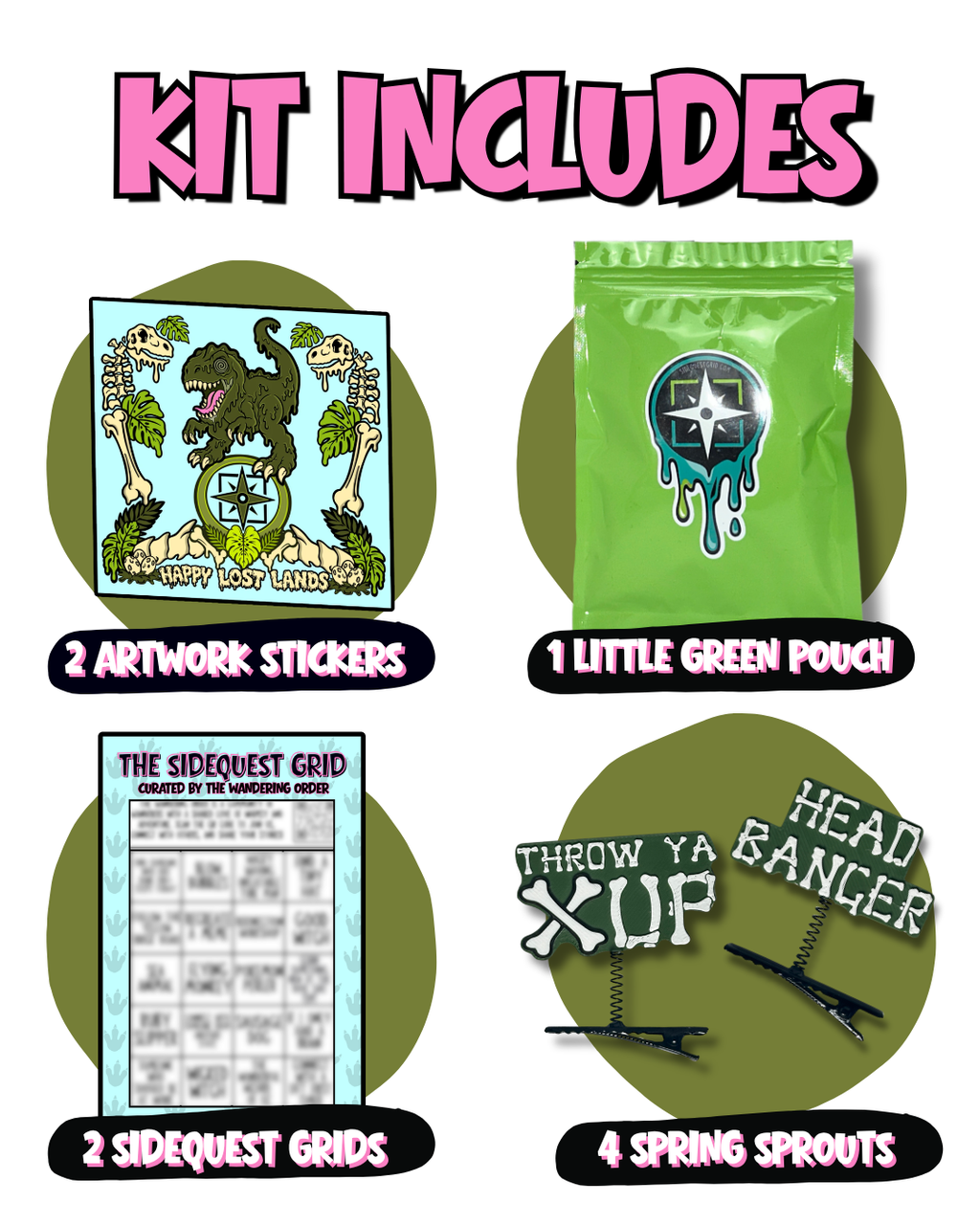 The Secret Sidequest Starter Kit: PREHISTORIC Edition