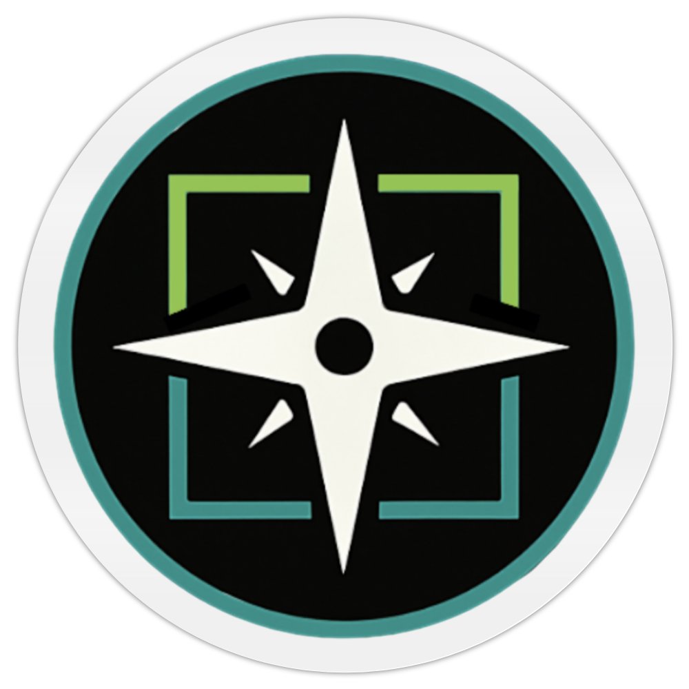 Sheet of 6 Clear Stickers