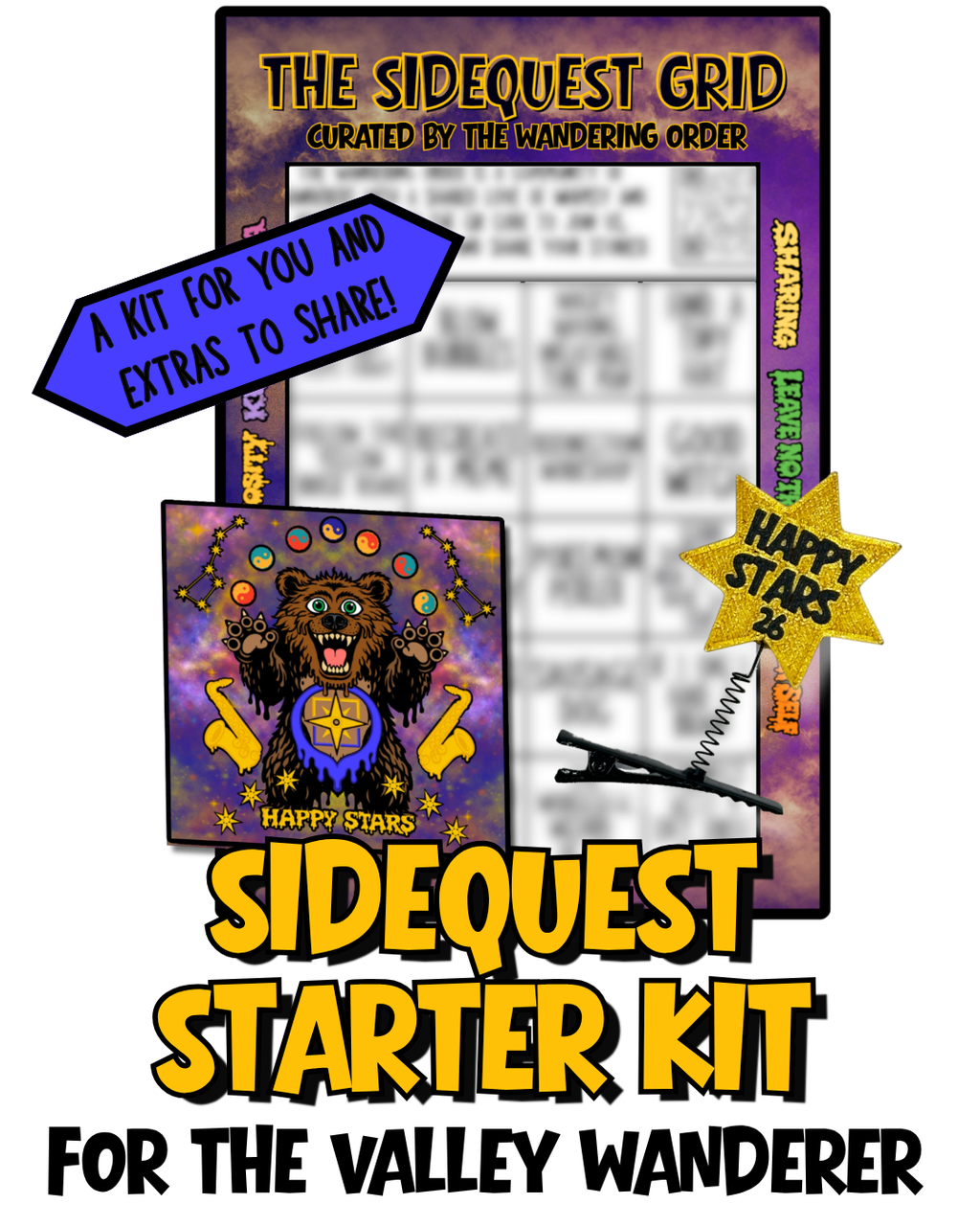 The SideQuest Starter Kit for the VALLEY Wanderer