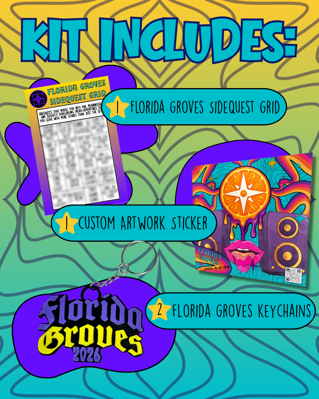 Florida Groves SideQuest Starter Kit