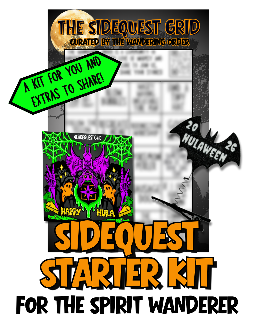 The SideQuest Starter Kit for the SPIRIT Wanderer