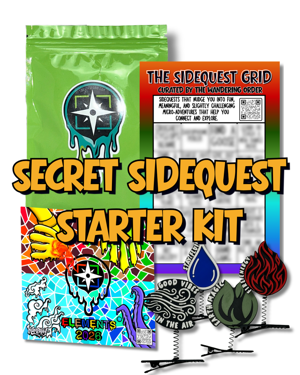 The Elements Inspired Secret Sidequest Starter Kit