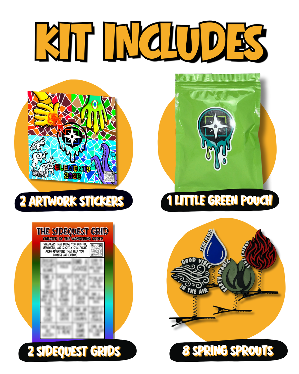 The Elements Inspired Secret Sidequest Starter Kit