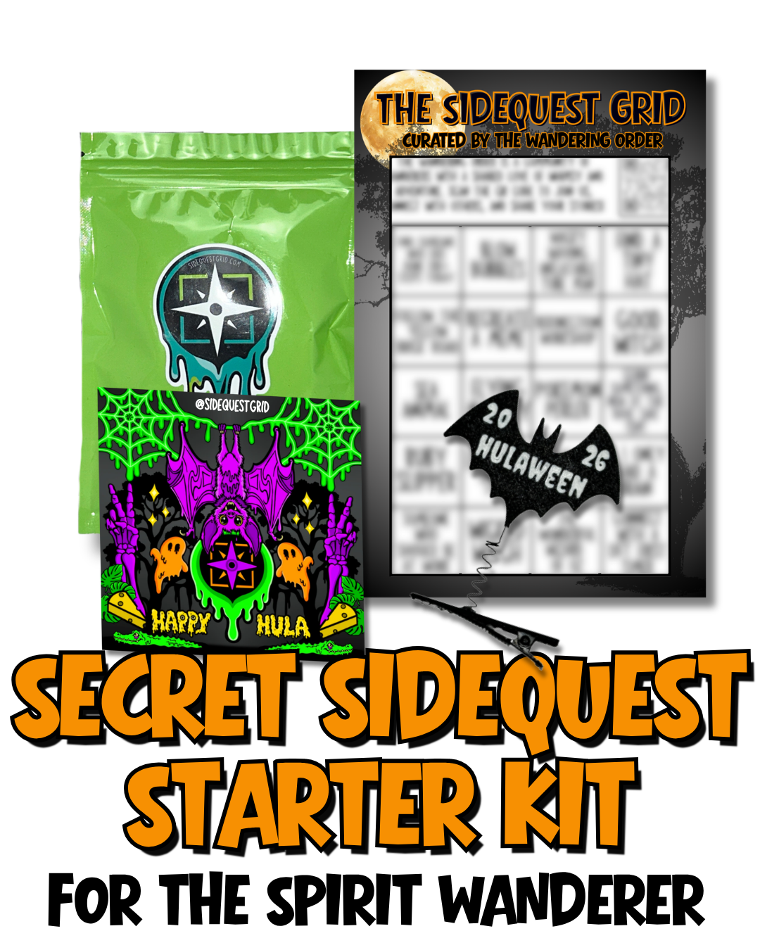 The Secret Sidequest Starter Kit for the SPIRIT Wanderer