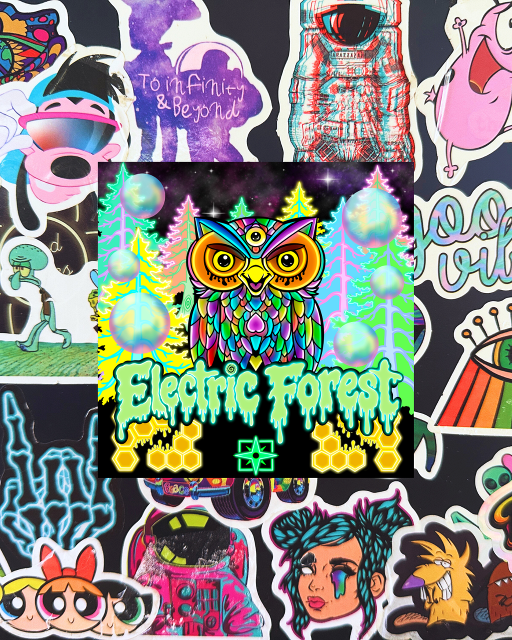 The Forest Artwork Sticker