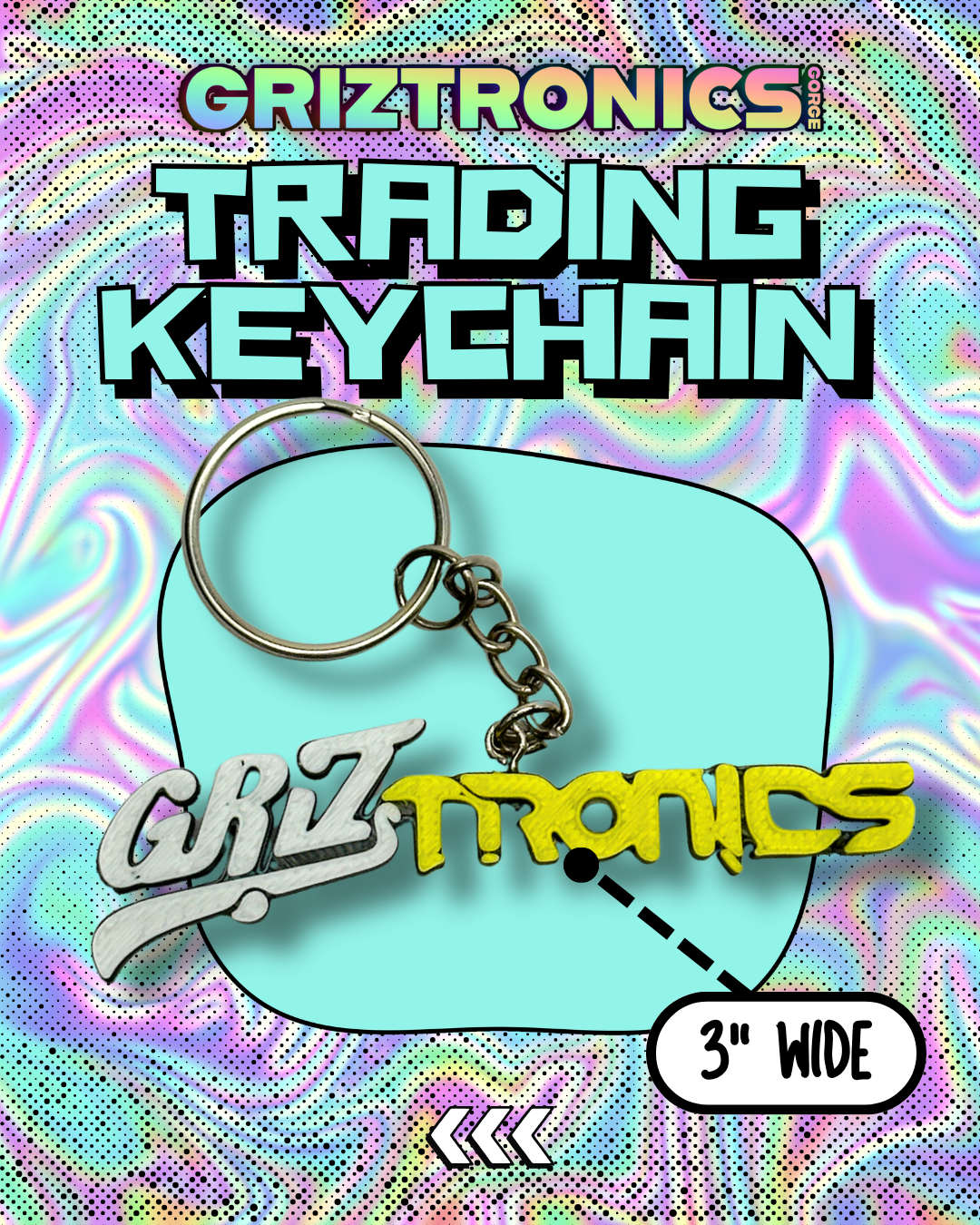 Griztronics Trading Keychain